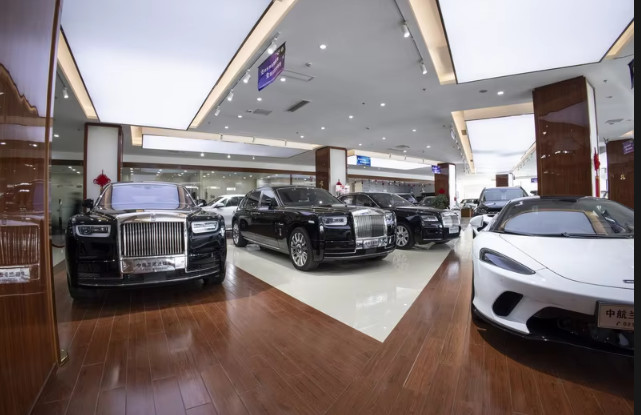 AVIC Lantian AUTOMOBILE SALES&amp;SERVICE (SHANGHAI) Co., Ltd. línea de producción de fábrica
