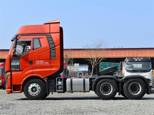FAW Jiefang J6V camión pesado 520HP 6X4 cabeza de camión de tracción de engranaje automático con ABS