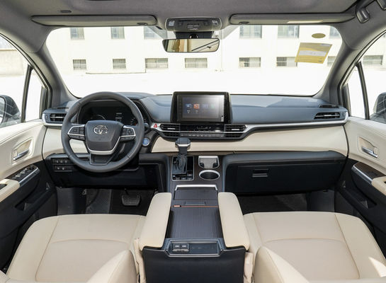 Asientos Toyota SIENNA HEV MPV híbrido eléctrico de cuatro ruedas con ajuste del asiento del copiloto