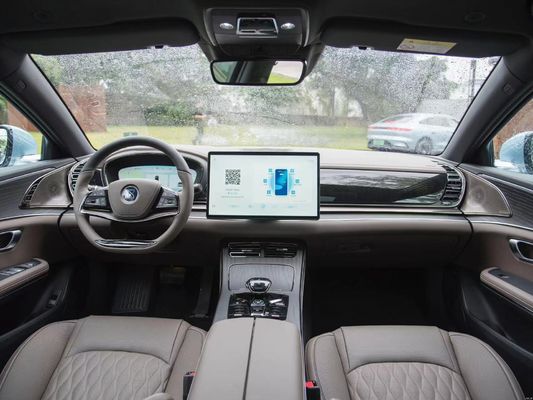 Vehículo eléctrico de alta velocidad BYD Han DM-i Champion Edition 2024 con velocidad máxima de 185
