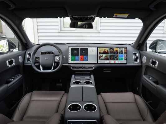 Coche de energía L7 L8 L9 Gran tamaño SUV Batería Vehículo eléctrico 4 ruedas motrices híbrido Suv 449hp
