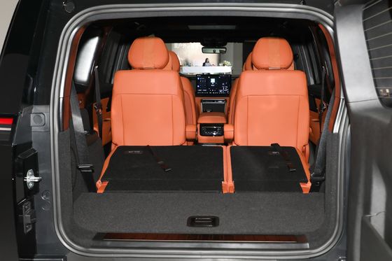 Versión 2024 BAIC Jishi 01 SUV de tamaño medio y grande Stone 01 EV Hybrid Car con 7 asientos de lujo