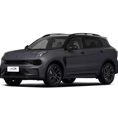 Lynkco 01 La última opción 5 asientos Tejido Material Híbrido Coches de combustible de gas 2.0T Turbo