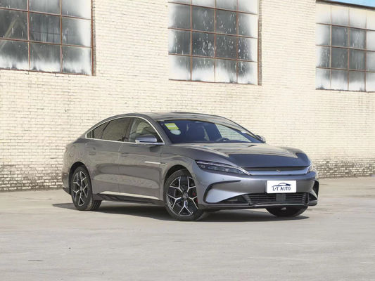 BYD Han Car eléctrico 715KM Larga resistencia 4995*1910*1495 185 Km/h Velocidad máxima EV de gama alta