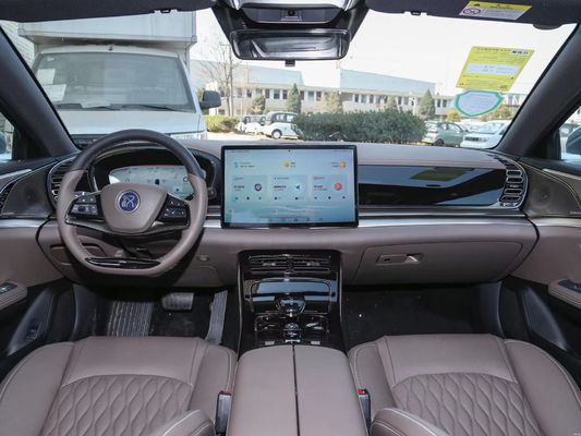 BYD Han Car eléctrico 715KM Larga resistencia 4995*1910*1495 185 Km/h Velocidad máxima EV de gama alta