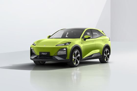 Coche de lujo Changan Deepl S7 Hybrid EV Auto con conducción izquierda y distancia entre ejes de 2900 mm