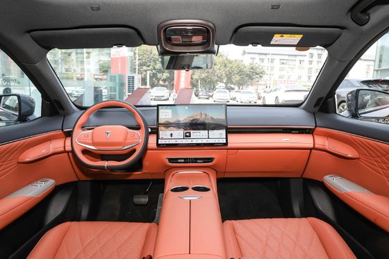 Coche de lujo Changan Deepl S7 Hybrid EV Auto con conducción izquierda y distancia entre ejes de 2900 mm