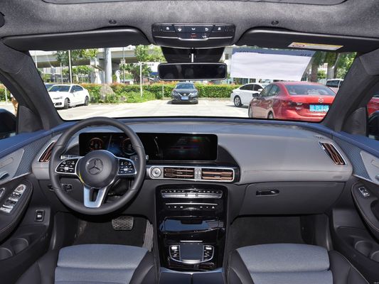 Velocidad máxima 180 Km/h Mercedes Ben-Z EQC 350 SUV eléctrico puro Interior de lujo en azul
