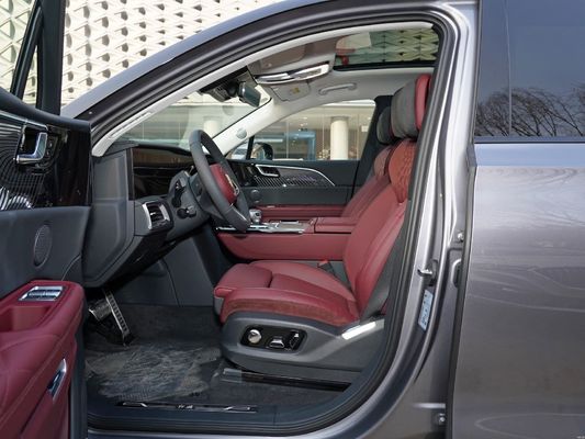 Seis asientos Hongqi E-hs9 2023 2024 Vehículo eléctrico insignia con base de ruedas de 3110 mm