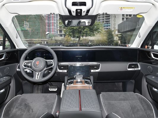 2023 2024 7 asientos Velocidad máxima 200 Km/h Vehículo eléctrico puro Disfrute Hongqi Ehs9 Buque insignia