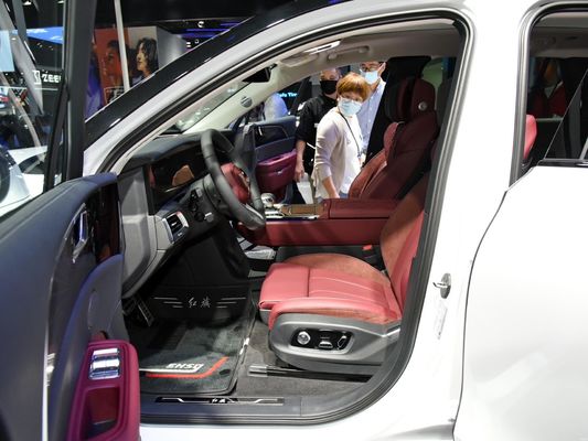 Coche eléctrico de 6 plazas 2024 Hongqi E-hs9 con alcance de 660 km y batería de litio ternario
