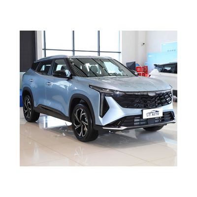2024 Modelo Geely Boyue1.5TD DCT SUV 5 asientos FWD Gas Hybrid Car con delante 4 trasero 4 radar