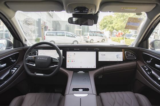 2023 2024 Exeed VX SUV de alta configuración con pantalla de tres pantallas y caja de cambios automática