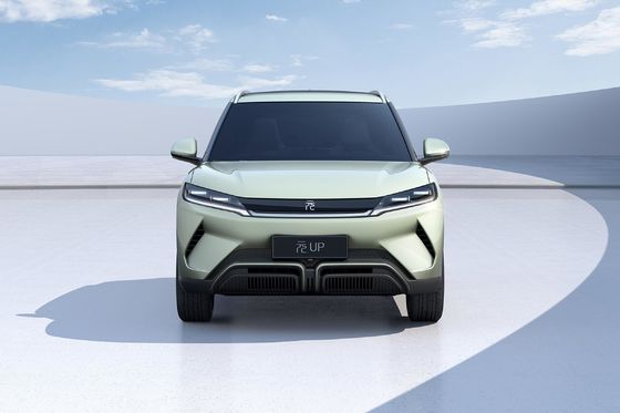 Largo alcance BYD Coche eléctrico Yuan UP SUV Dirección izquierda Pequeño EV eléctrico puro Rango 401KM