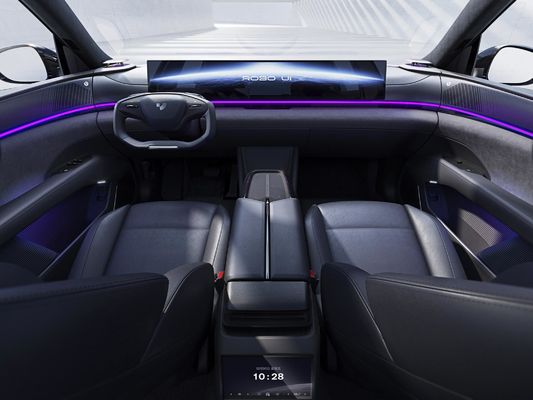 Geely Jiyue 01 Batería de litio ternaria con doble motor 4WD SUV de lujo AI Car Robot EV 2024