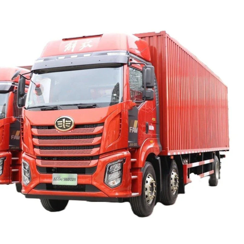 FAW Jiefang J6G Camión de camión mediano 6x2 furgoneta 7-10 toneladas 8 ruedas Camión de transporte