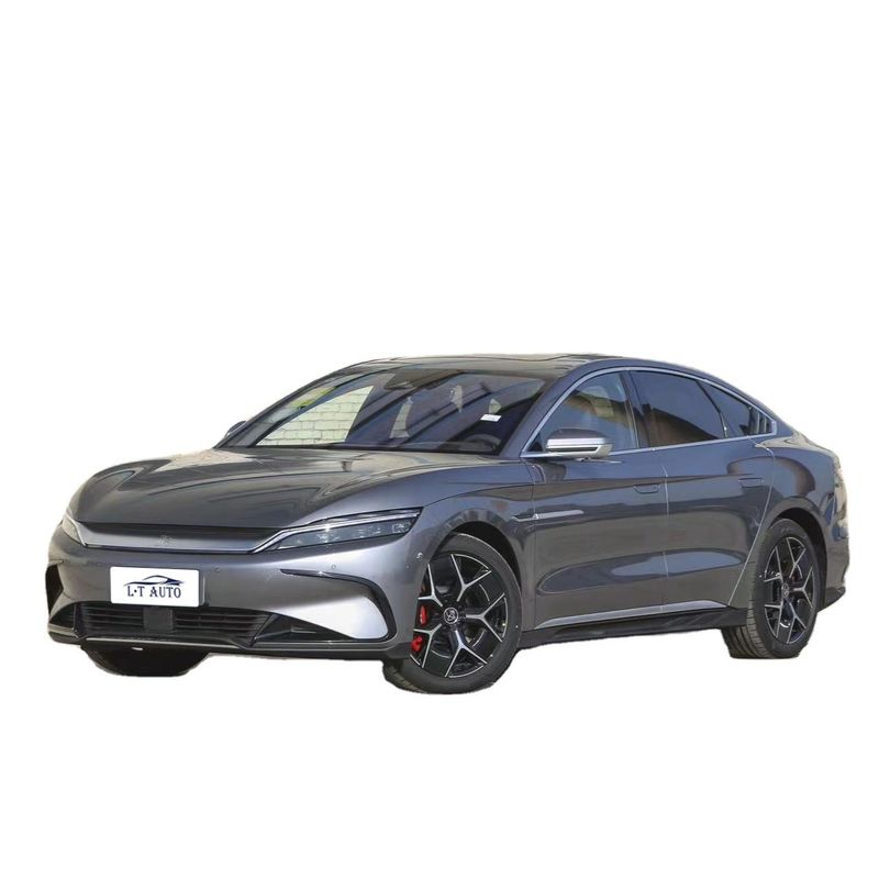 BYD Han Car eléctrico 715KM Larga resistencia 4995*1910*1495 185 Km/h Velocidad máxima EV de gama alta